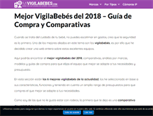 Tablet Screenshot of mivigilabebes.com